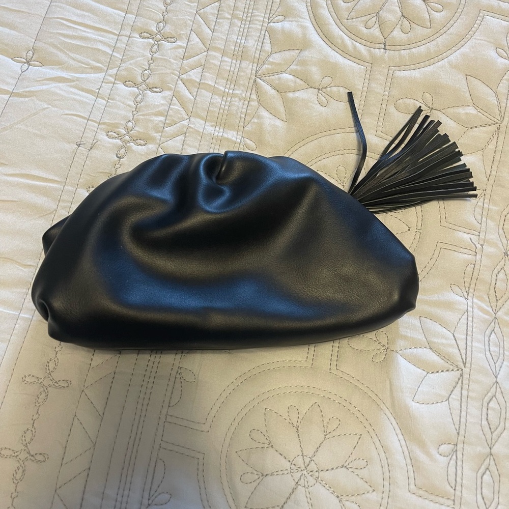 Black pouch bag